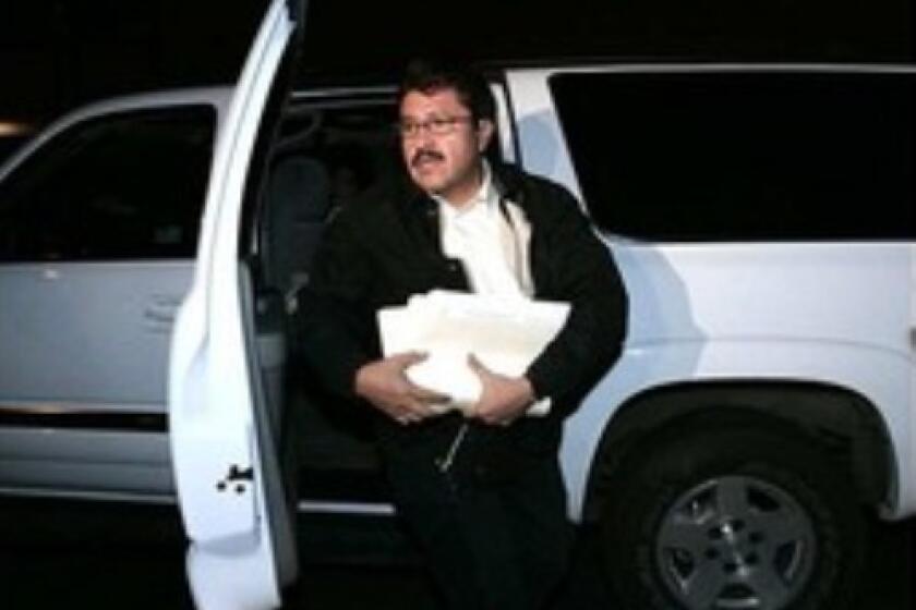 Sen. Ricardo Monreal of Zacatecas state, seen here in 2006, said he must step aside until an investigation is completed.