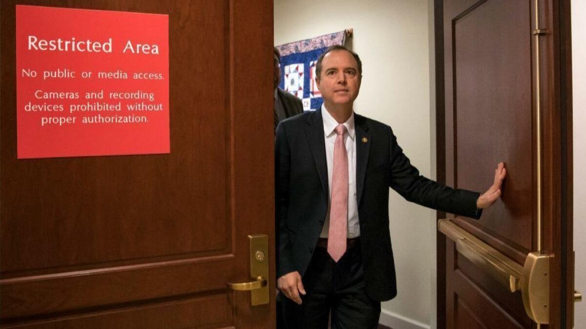 House Intelligence Committee Chairman Adam B. Schiff (D-Burbank) will preside Wednesday at the first public impeachment hearing.