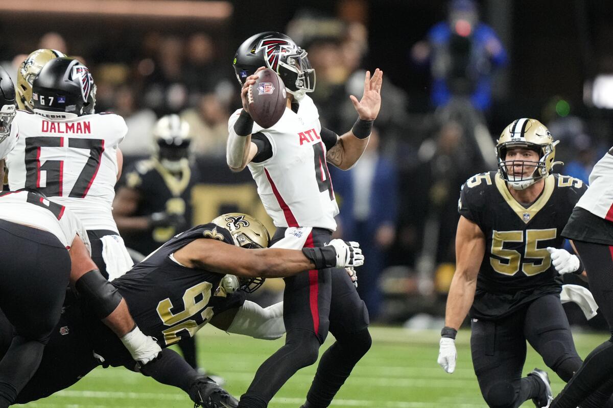 new orleans saints atlanta game