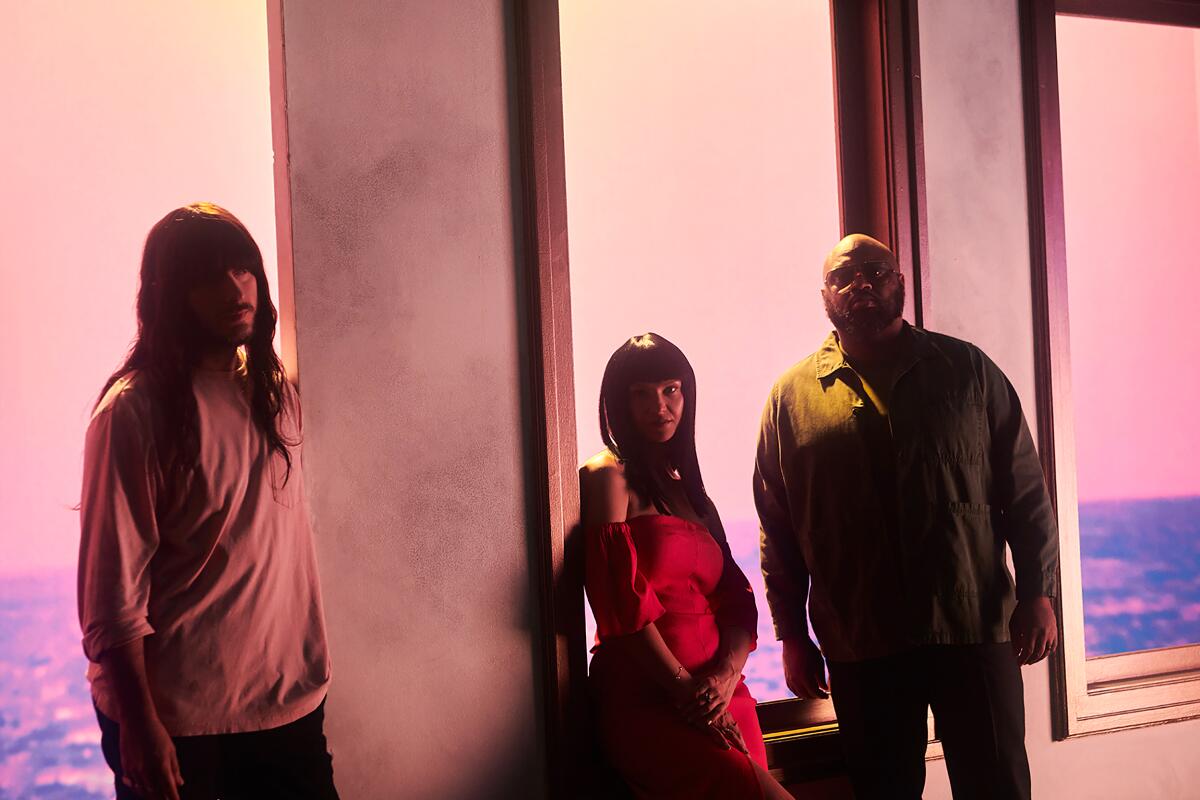 Texas psychedelic rock trio Khruangbin returns to the Coachella Valley Music and Arts Festival on Sunday, April 14, 2024.