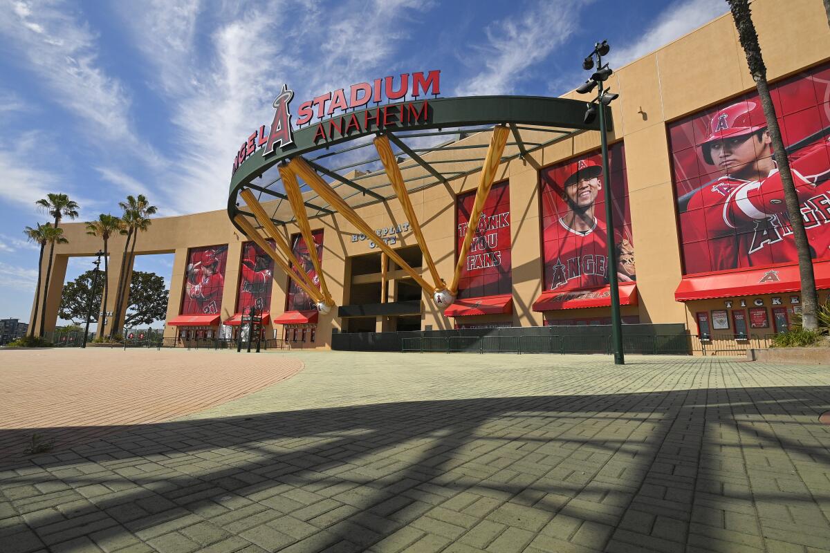 Angel Stadium's a sellout; some fans may be too - Los Angeles Times