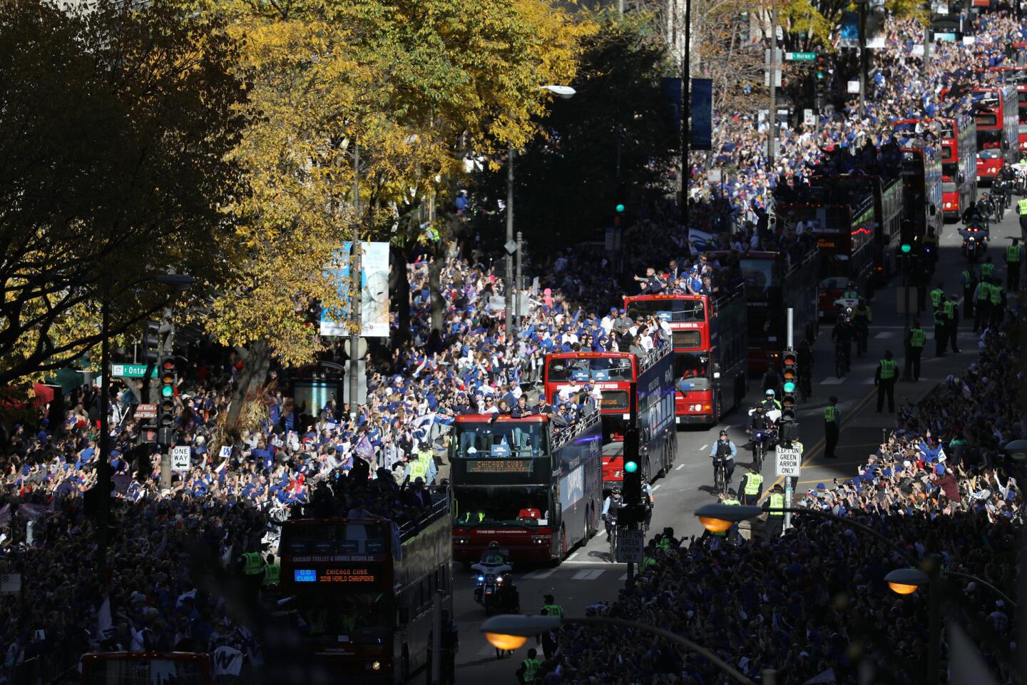 Crowds May Have Hit 5 Million Mark For Cubs Parade In Chicago