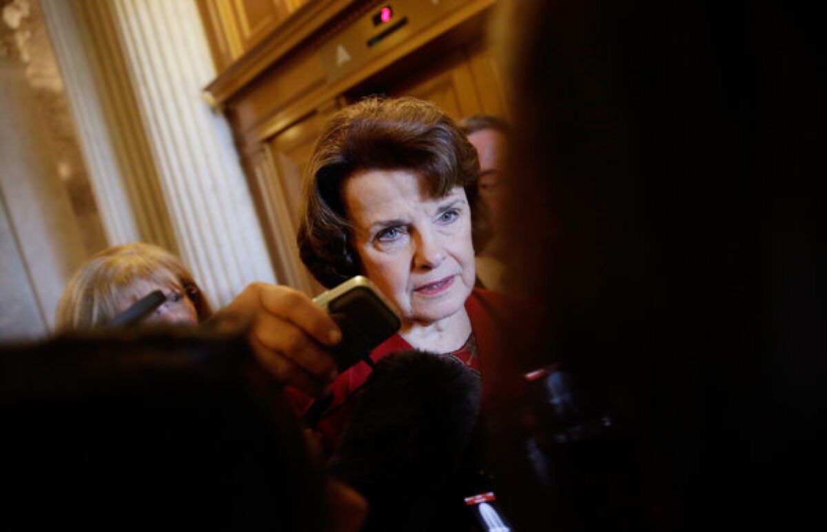 Sen. Dianne Feinstein (D-Calif.) announced a breakthrough in immigration talks in the Senate Thursday.