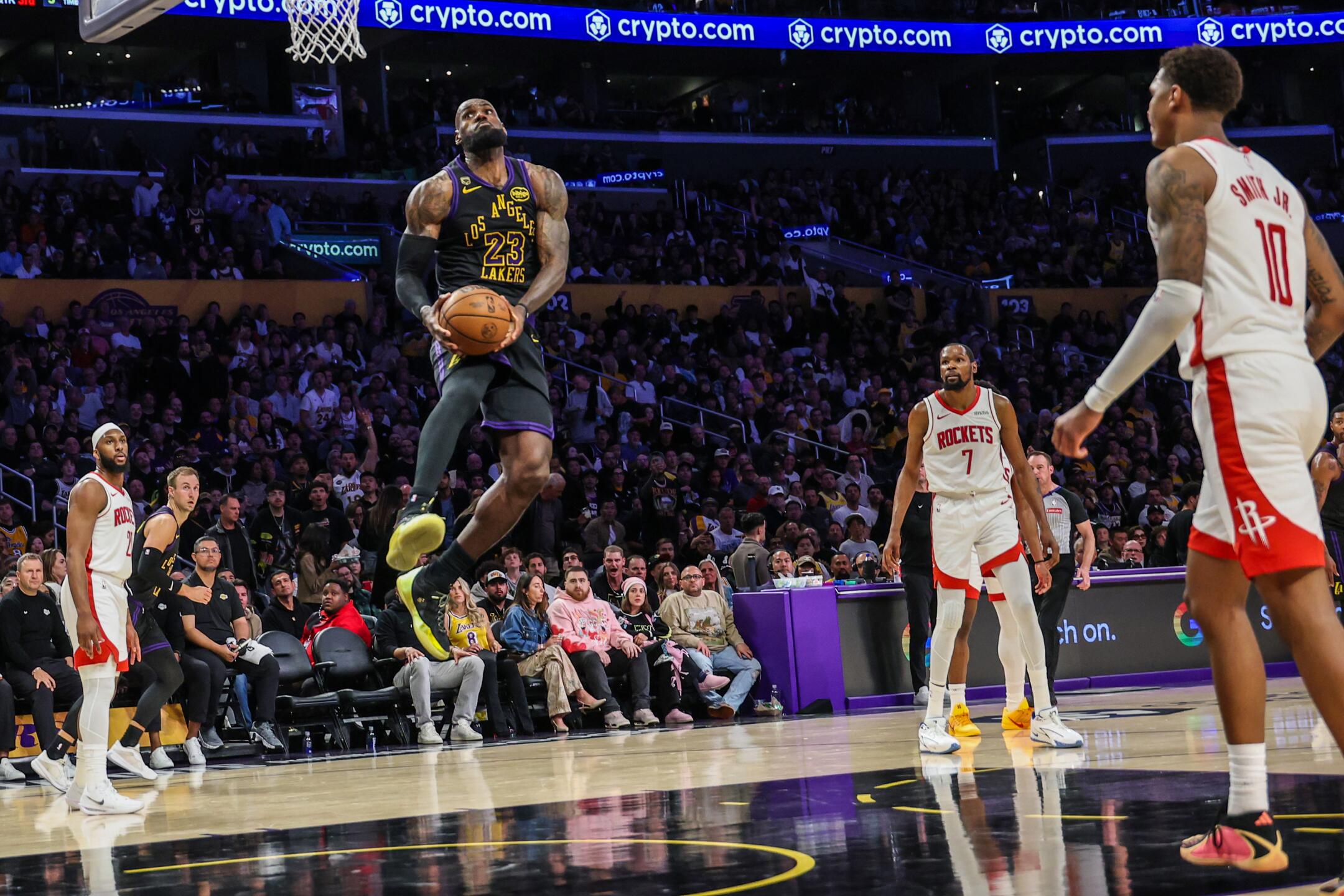 It’s over! Lakers prove they’re better than overmatched Rockets - Los ...