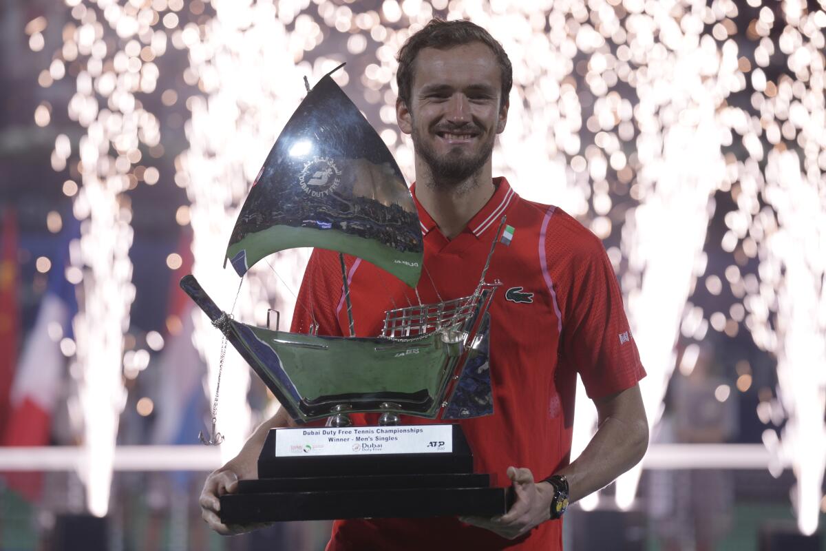 Medvedev wins Dubai Duty Free Tennis Championships - Tennis