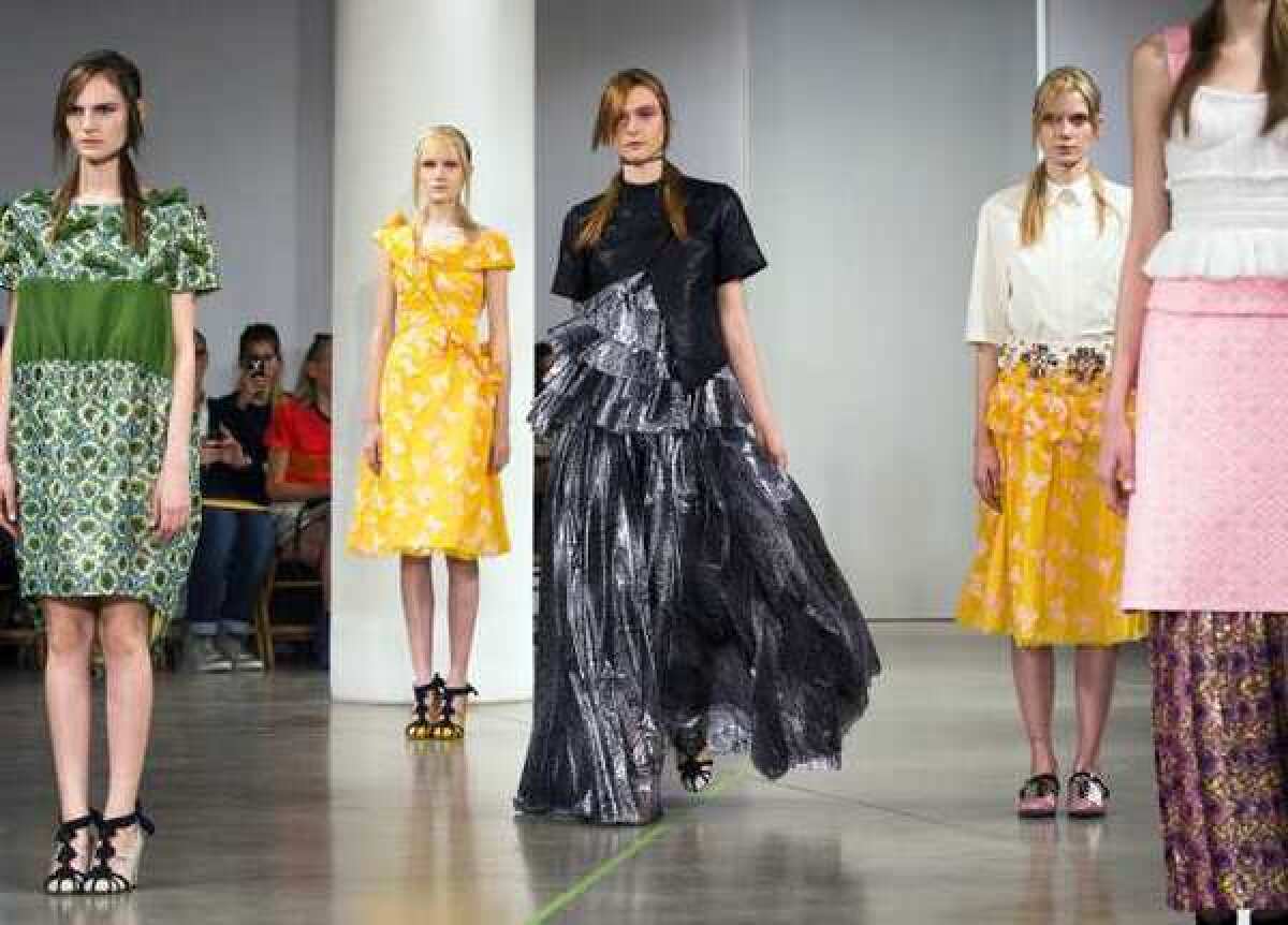 The Creatures of the Wind spring-summer 2013 collection is modeled during Fashion Week in New York.