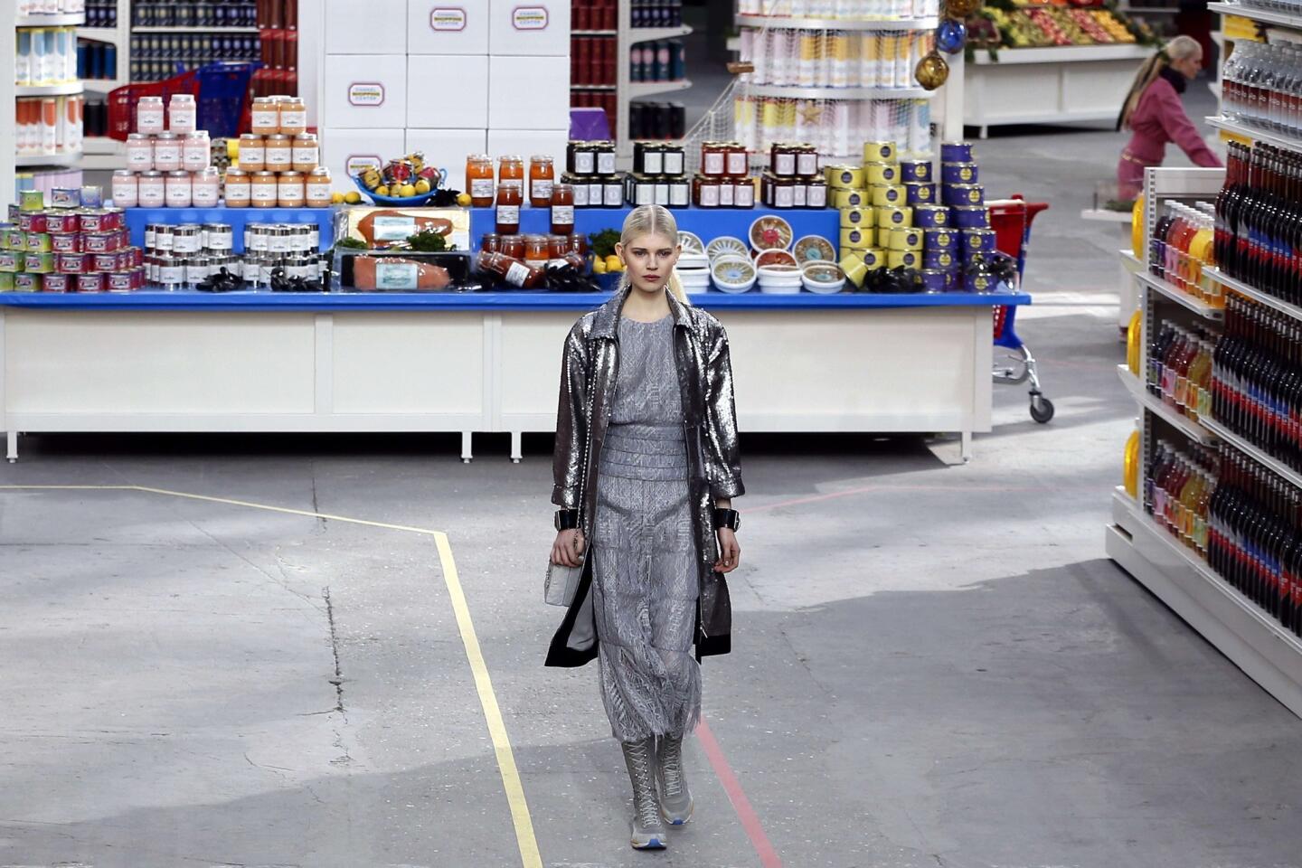 Chanel brings Paris runway to the supermarket