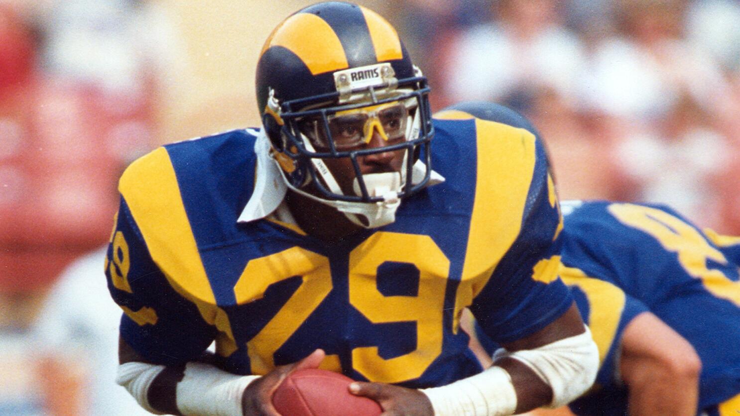 Eric Dickerson uses effeminate voice to call new Rams uniforms