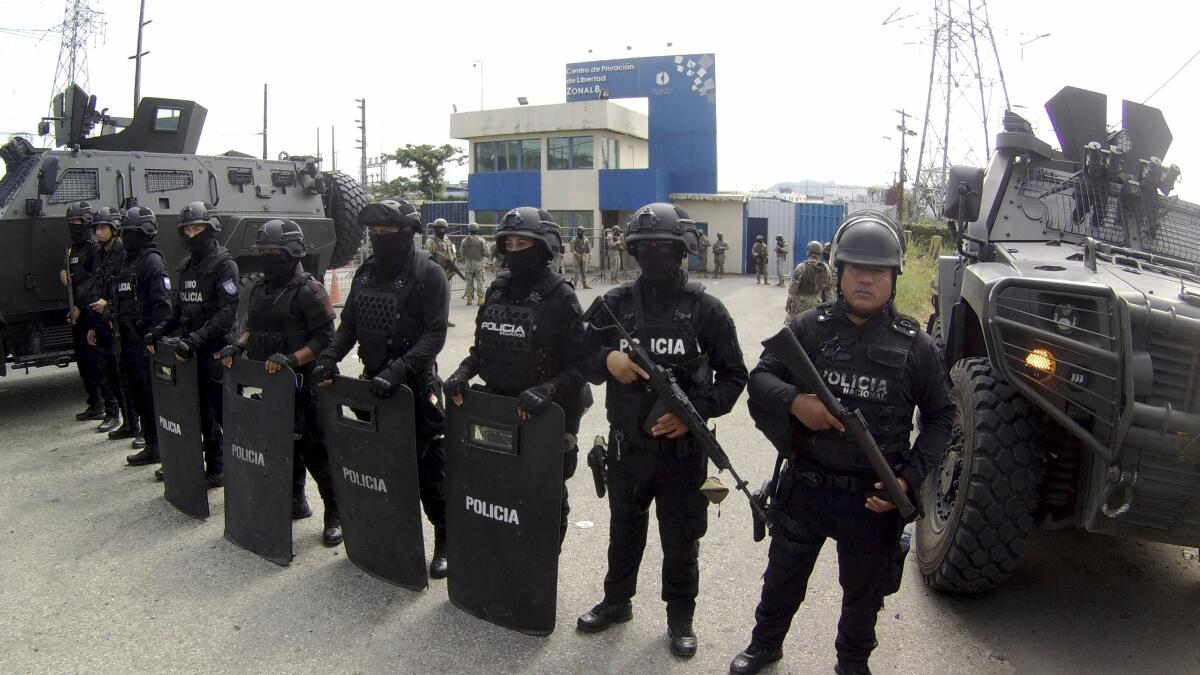Global leaders condemn Ecuador after police break into the Mexican Embassy
