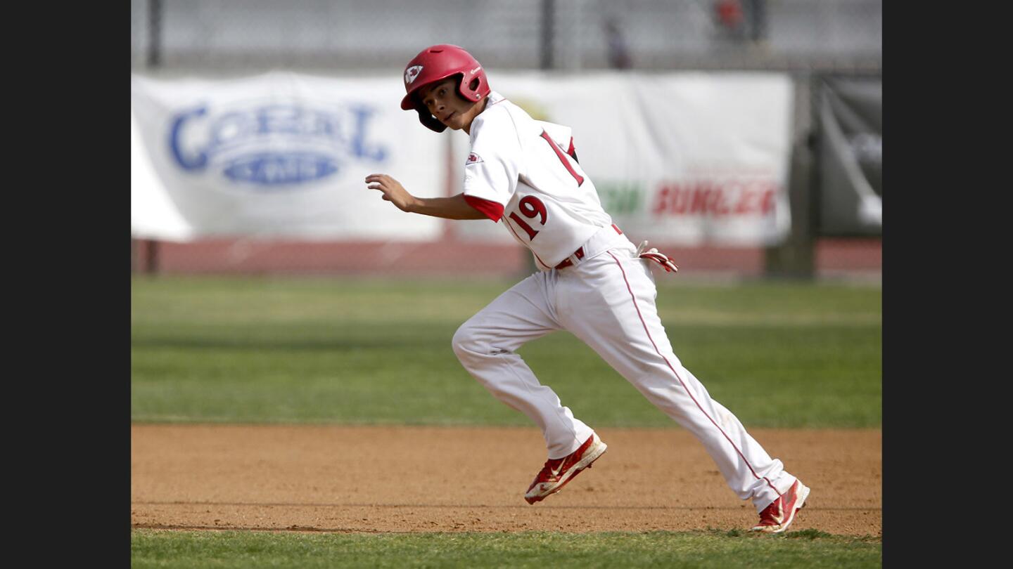 Photo Gallery: Crescenta Valley High School baseball vs. Burroughs High School