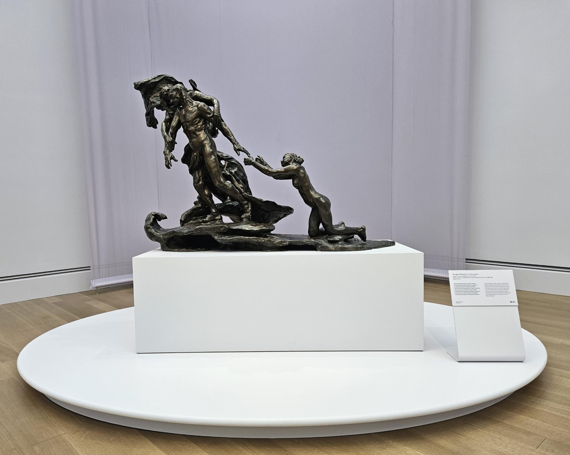 Camille Claudel, "The Age of Maturity," 1890-99, bronze