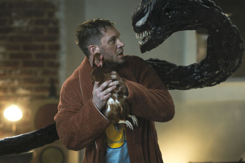 Tom Hardy in “Venom: Let There Be Carnage”