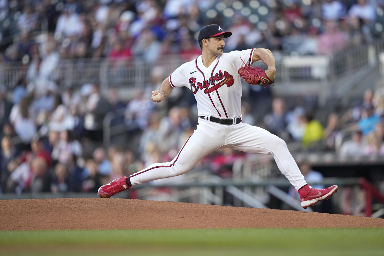 Strider takes no-hitter into 8th as Braves shut out Marlins - The San Diego  Union-Tribune