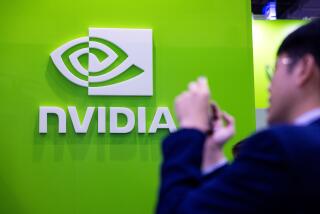 The Nvidia Corp. logo during the Computex conference in Taipei, Taiwan, on Wednesday, May 21, 2025. Computex kicked off Monday in Taipei, and as in years past drew industry chieftains from Nvidia Corp.'s Jensen Huang and Qualcomm Inc.'s Cristiano Amon to Young Liu of Foxconn, which makes the bulk of the world's iPhones and Nvidia servers. Photographer: Annabelle Chih/Bloomberg