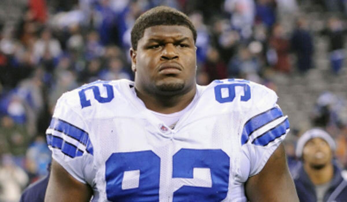 Dallas Cowboys defensive tackle Josh Brent, shown in January 2012, retired from football Thursday.