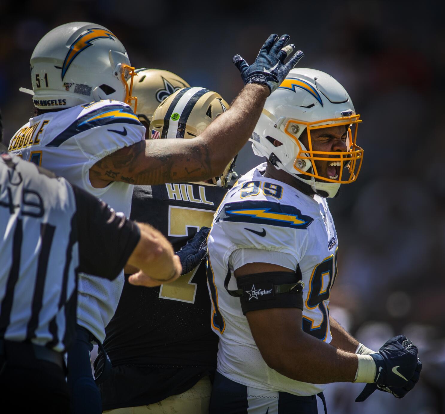 How former first-round pick Jerry Tillery lost his Chargers job - Los  Angeles Times