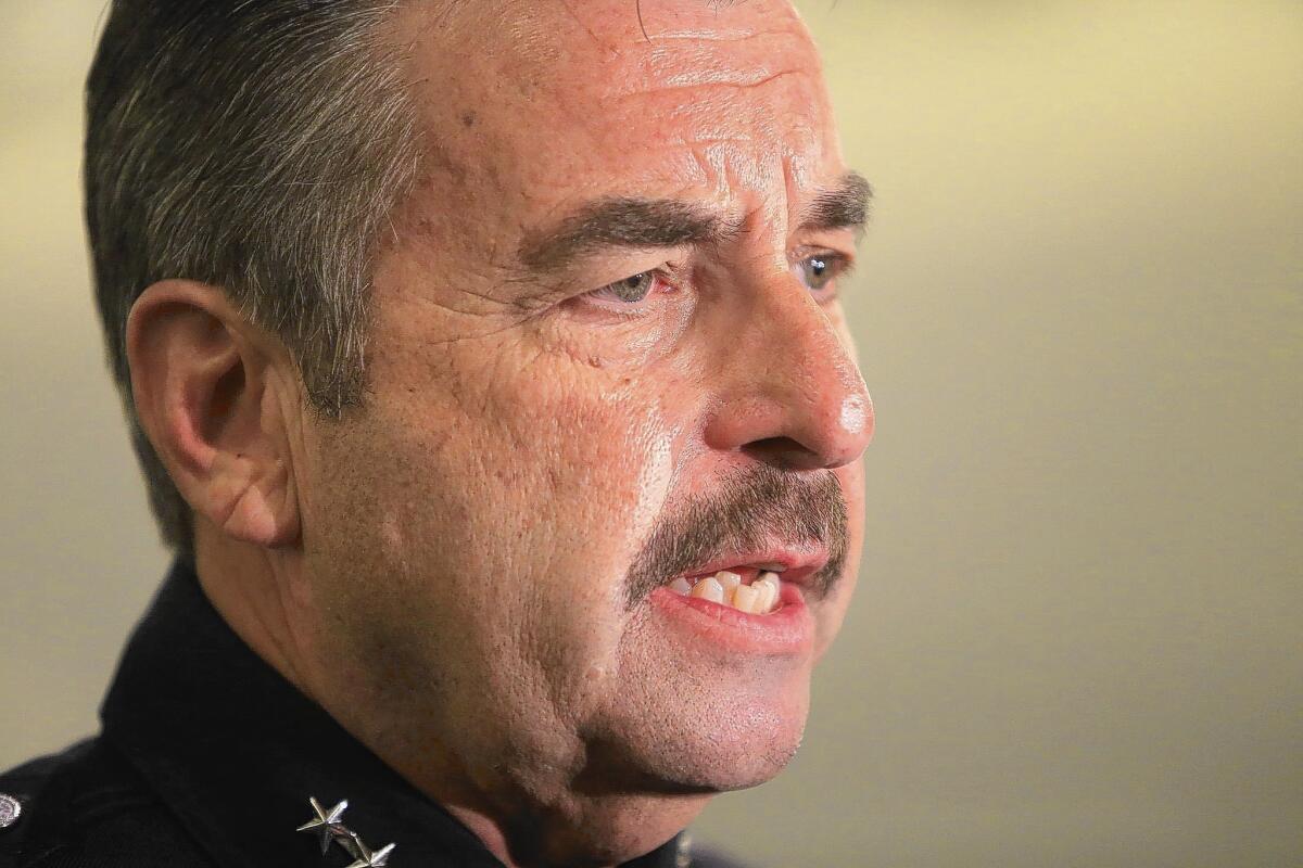 LAPD Chief Charlie Beck overruled a disciplinary board's recommendation to fire Officer Shaun Hillmann, whose father and uncle are department veterans.