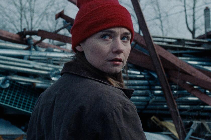 Jessica Barden in the movie "Holler."