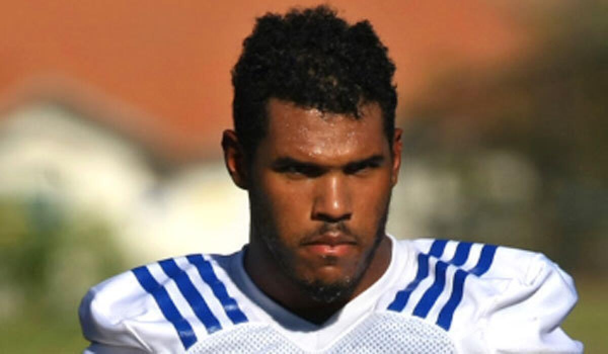 UCLA linebacker Anthony Barr was scheduled to be evaluated by a doctor Wednesday after taking a hit to the head during the previous day's practice.