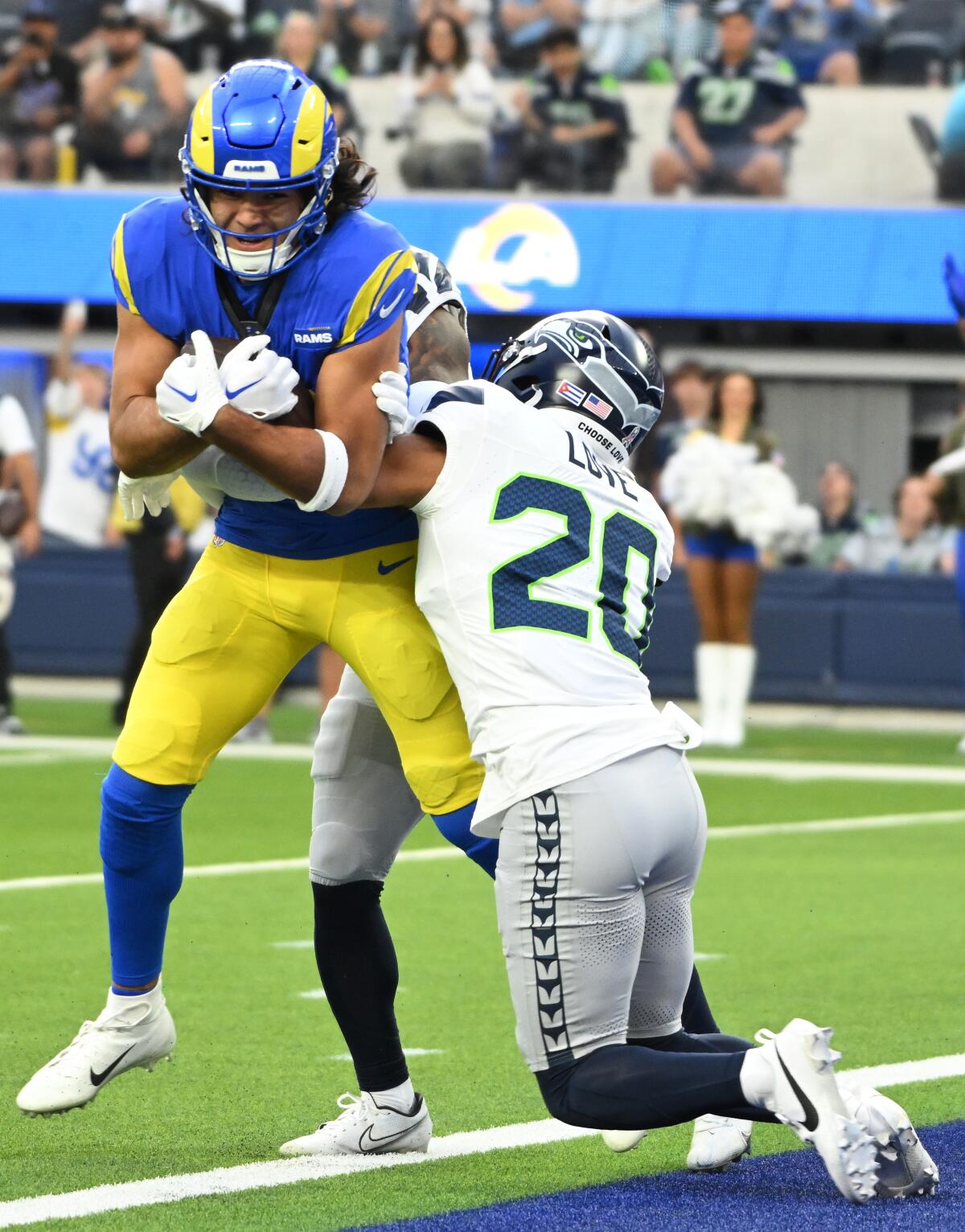 Matthew Stafford delivers Rams to comeback win over Seahawks - Los ...