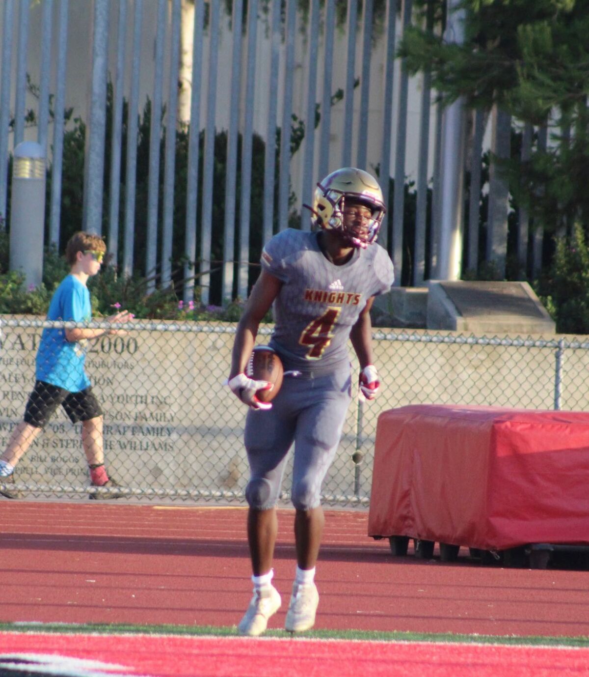 Bishop's sophomore running back Tayshawn Taylor is "really talented to be so young," according to head coach Shane Walton.