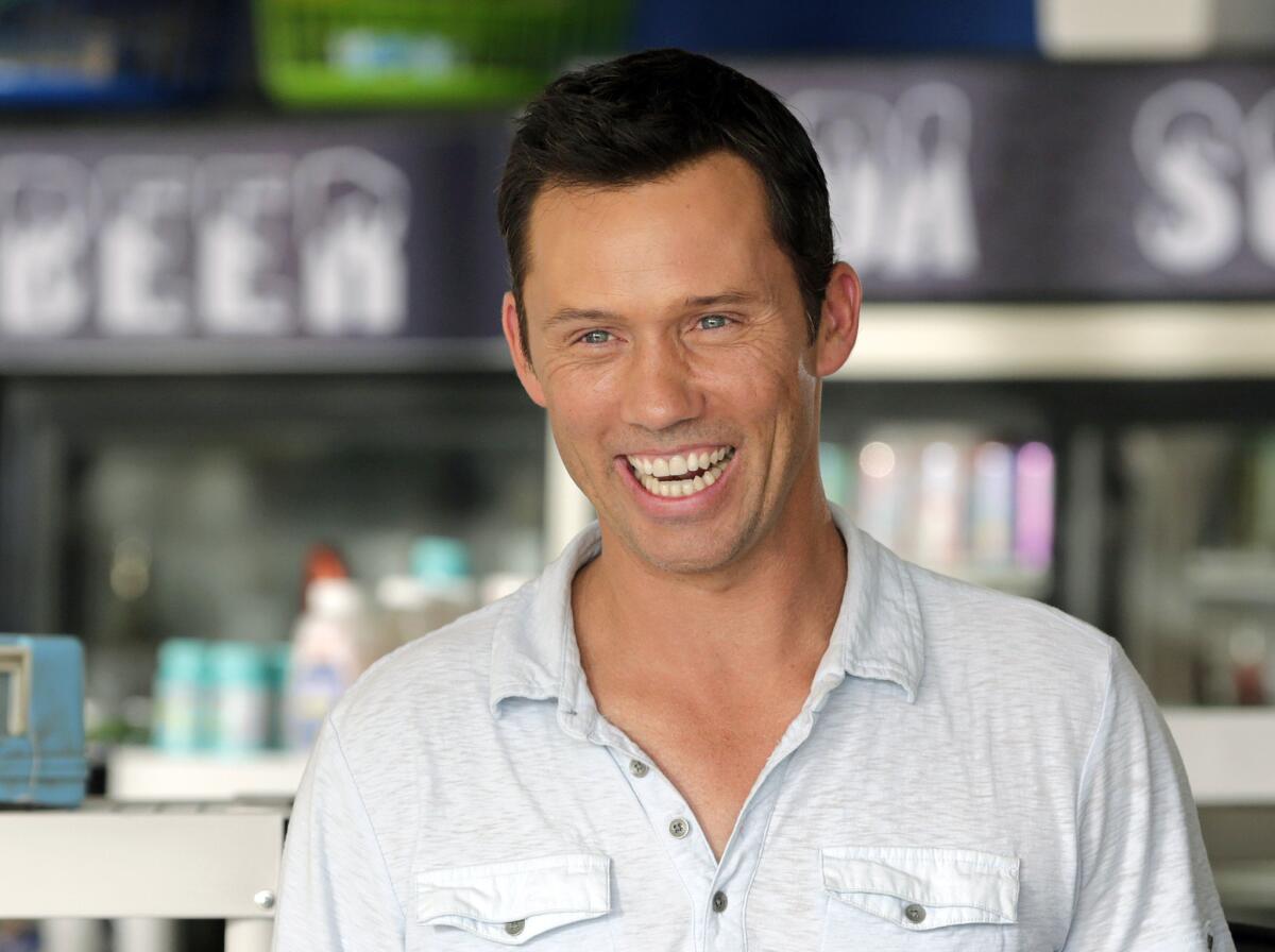 Jeffrey Donovan on the set of "Burn Notice" in Miami. The cable spy drama is coming to an end after seven seasons with the series finale Thursday.