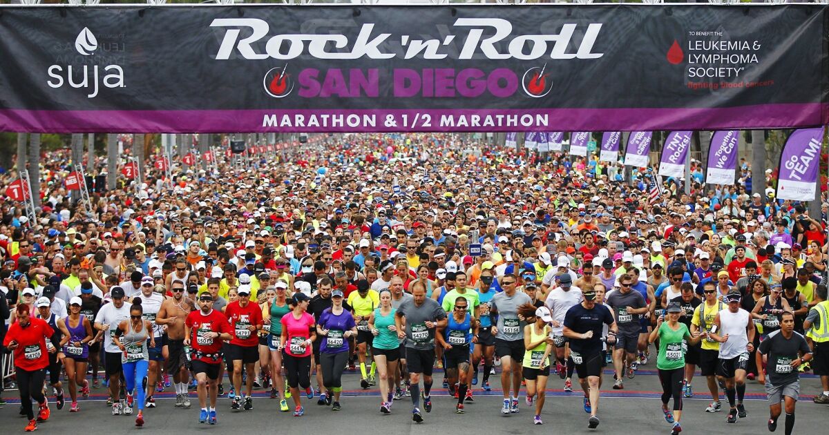 San Diego Rock ’N’ Roll Marathon has threedays of events The San