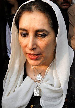 Benazir Bhutto in Lehore