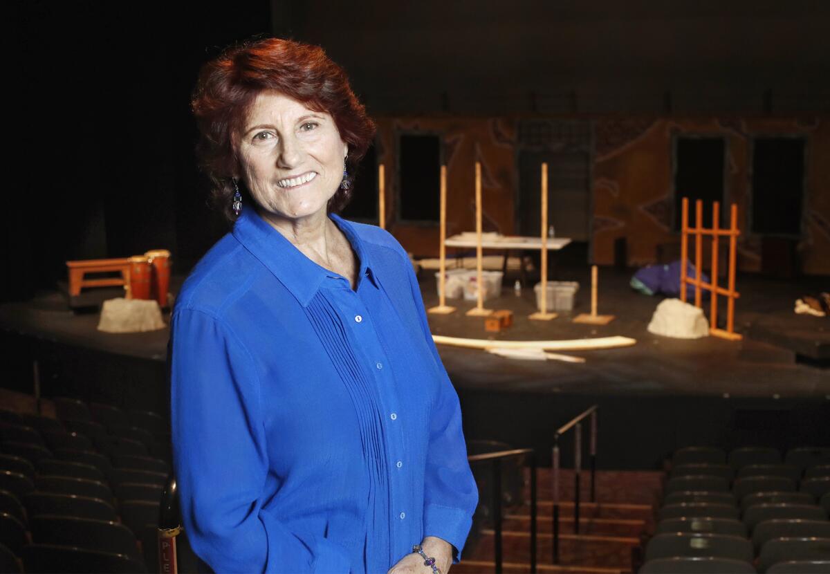 Donna Inglima is retiring after almost 29 years as the director of education at the Laguna Playhouse. Inglima is currently the acting director for Island of the Blue Dolphins.