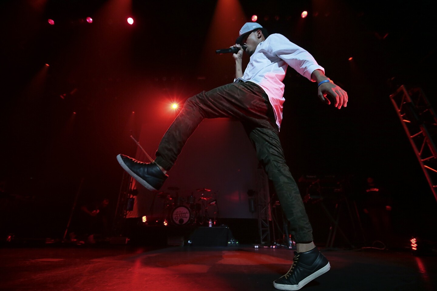 Chance the Rapper performs at Club Nokia on Dec. 29, 2013. REVIEW: Chance the Rapper trips out at Club Nokia