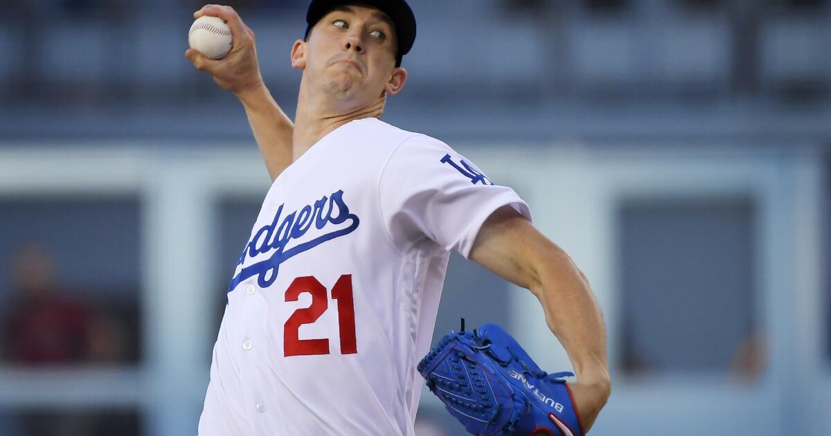 Walker Buehler's Fiancée is His Biggest Fan - FanBuzz