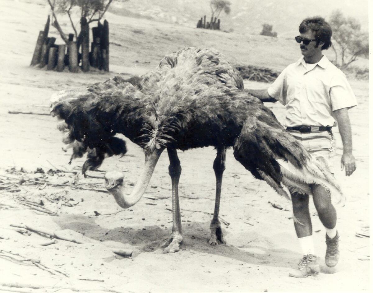 Richard Massena was one of the first animal handlers at the Wild Animal Park.