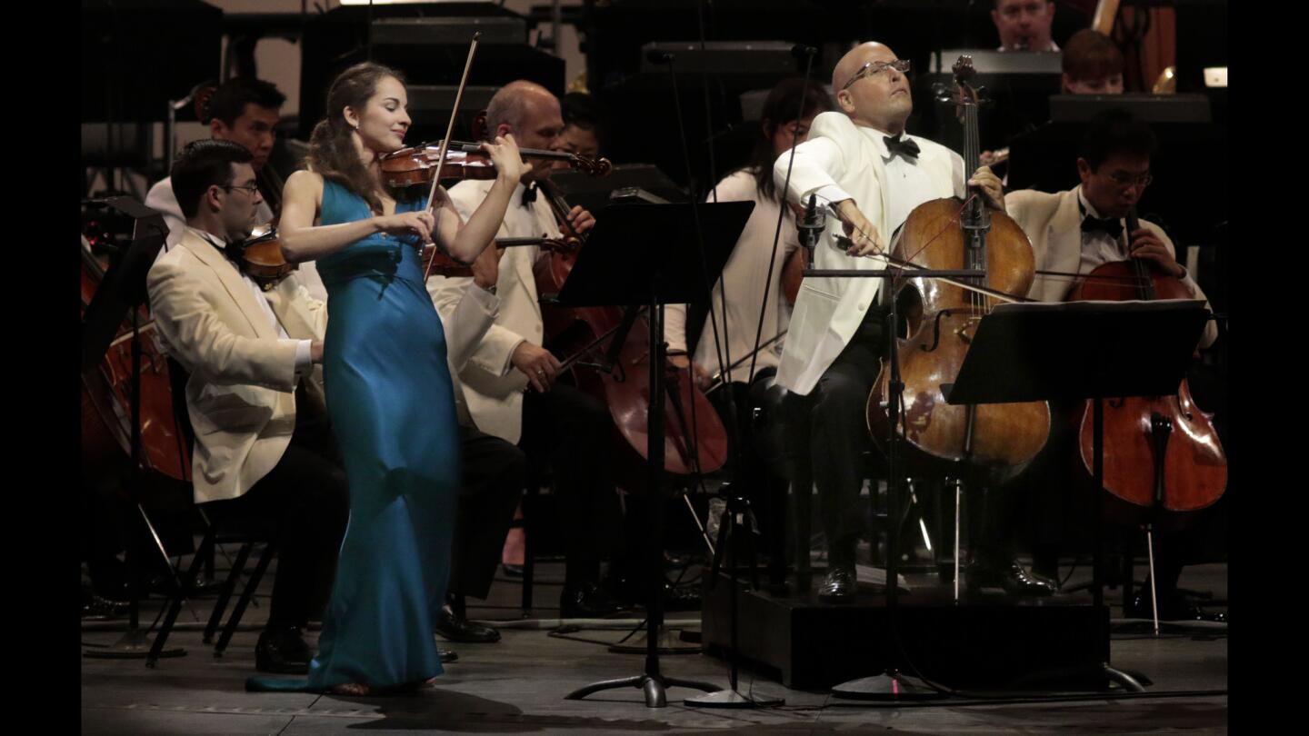 Mirga Grazinyte-Tyla at the Hollywood Bowl