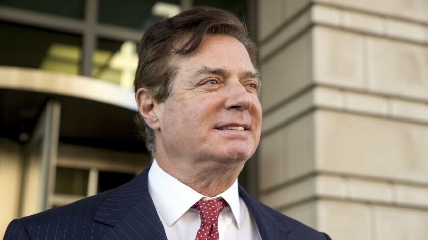 Paul Manafort, President Trump's former campaign chairman, could face stiff sentences from federal judges in Washington and Virginia.