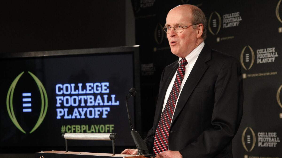 CFP executive director Bill Hancock said Los Angeles is "a world-class city with a great record as sensational hosts."