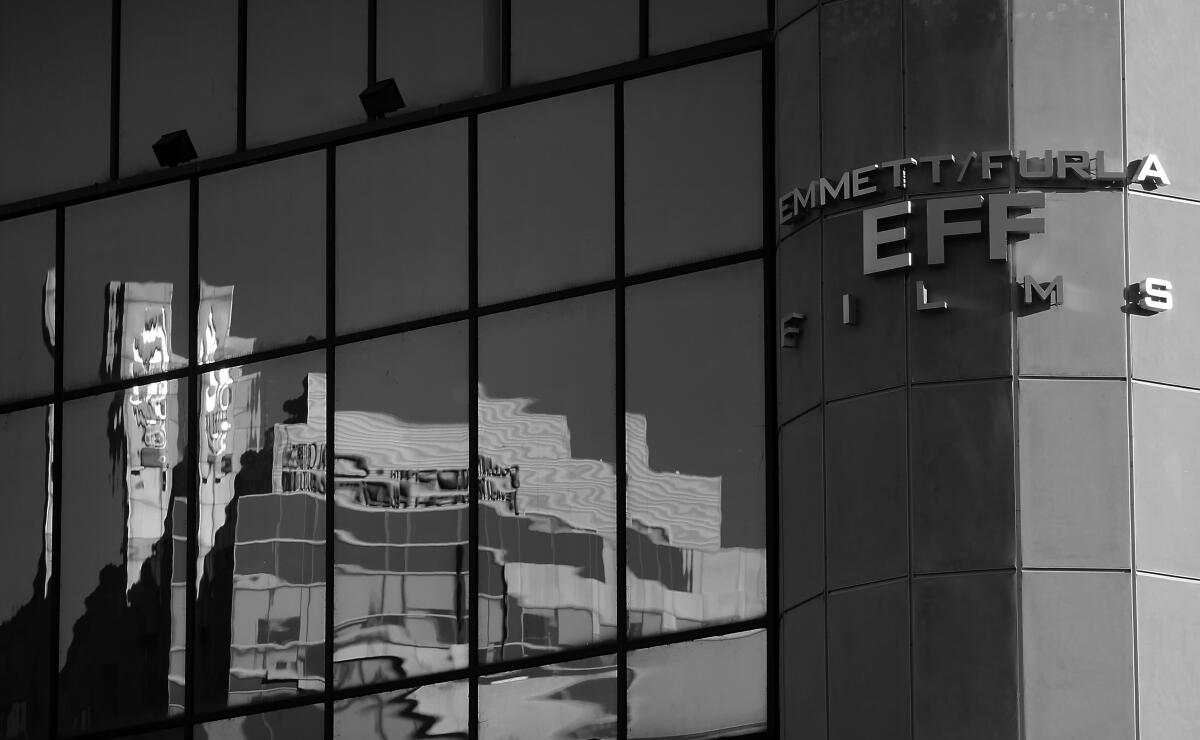 Exterior of the Emmett / Furla Films building in Los Angeles. 