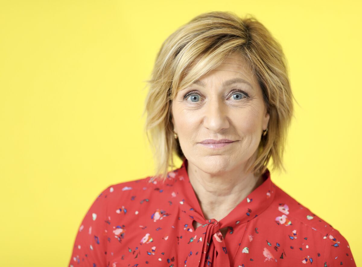 Edie Falco is seen at Edie Falco portrait session at AP Studios on Tuesday, February 4, 2020, in New York. (Photo by Brian Ach/Invision/AP)