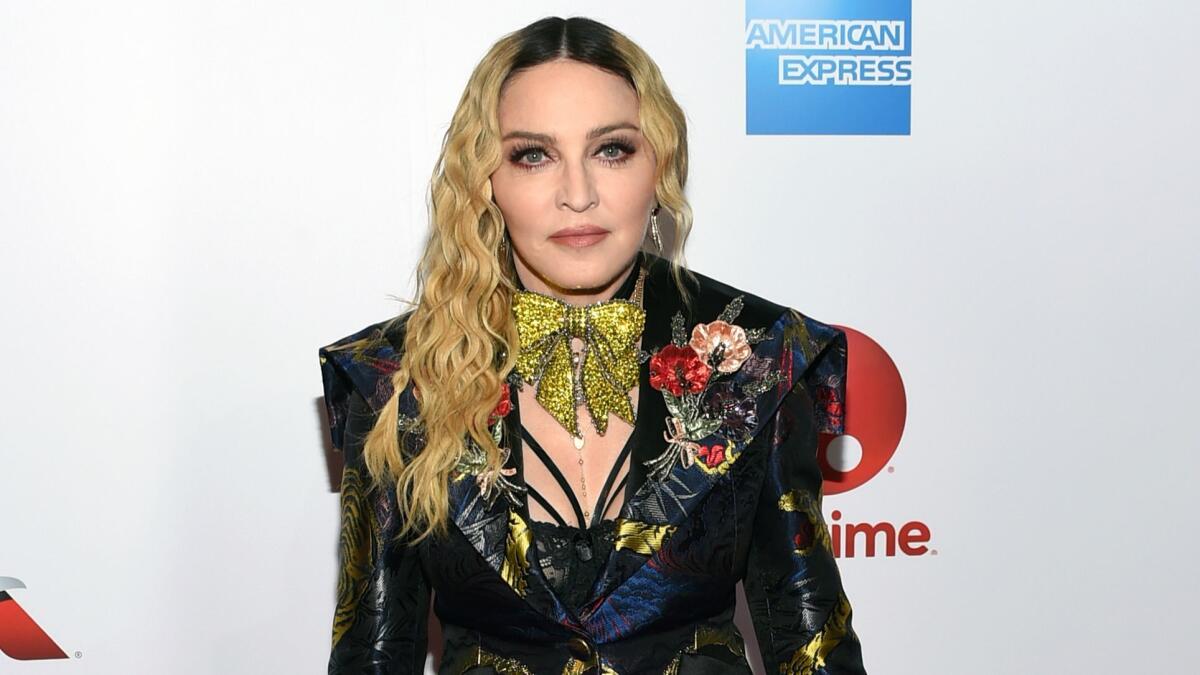 Madonna attends the 11th annual Billboard Women in Music honors.