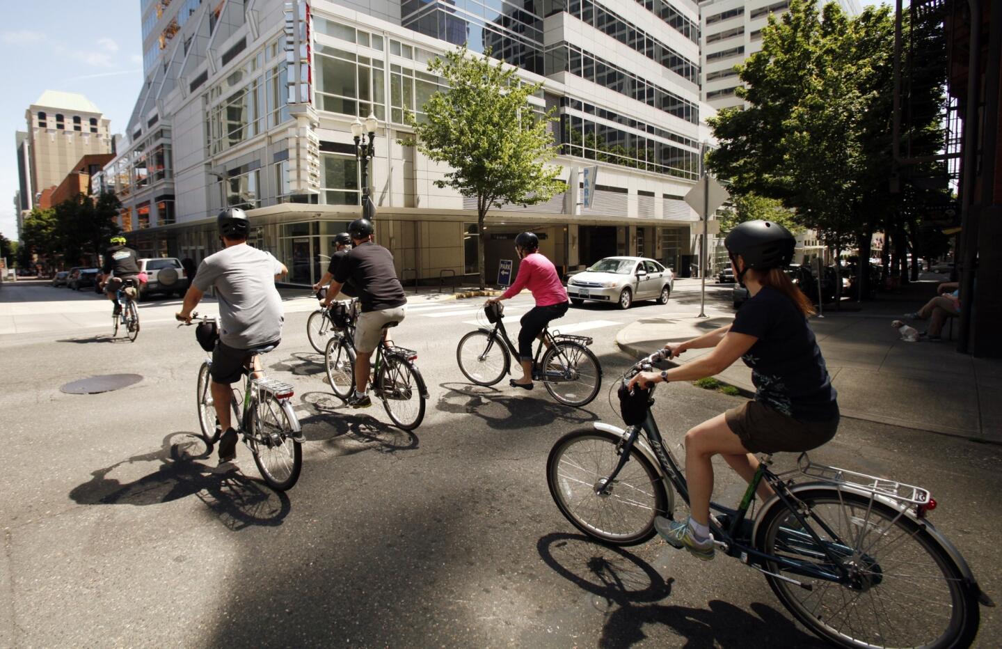 A bike-friendly city