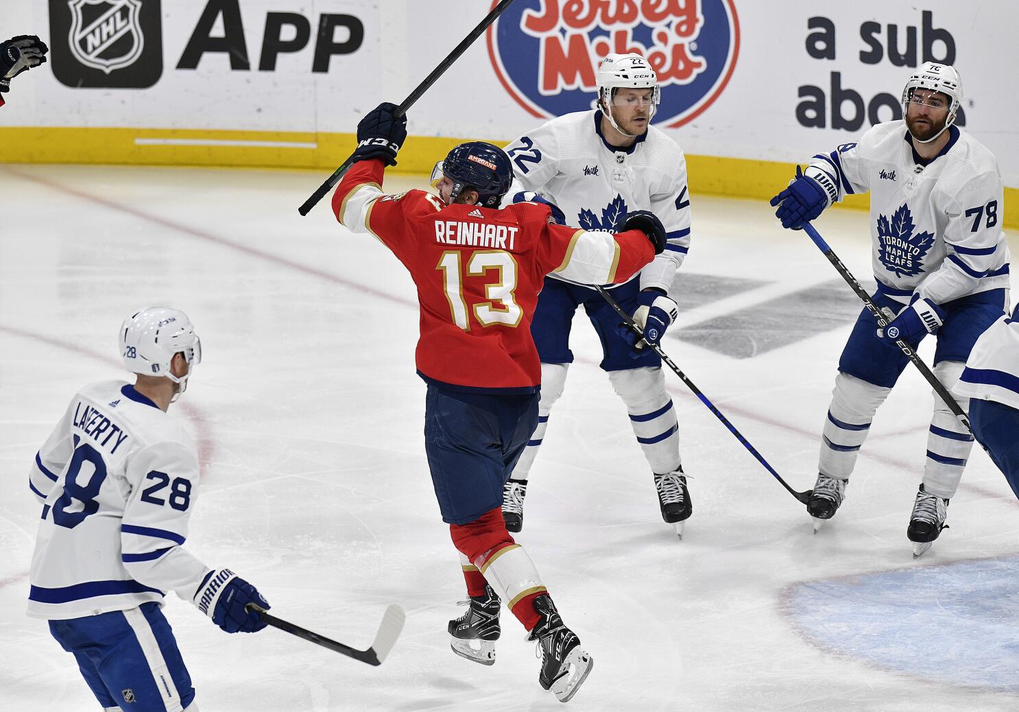 Things get heated between Jordan Staal and Ondrej Palat during