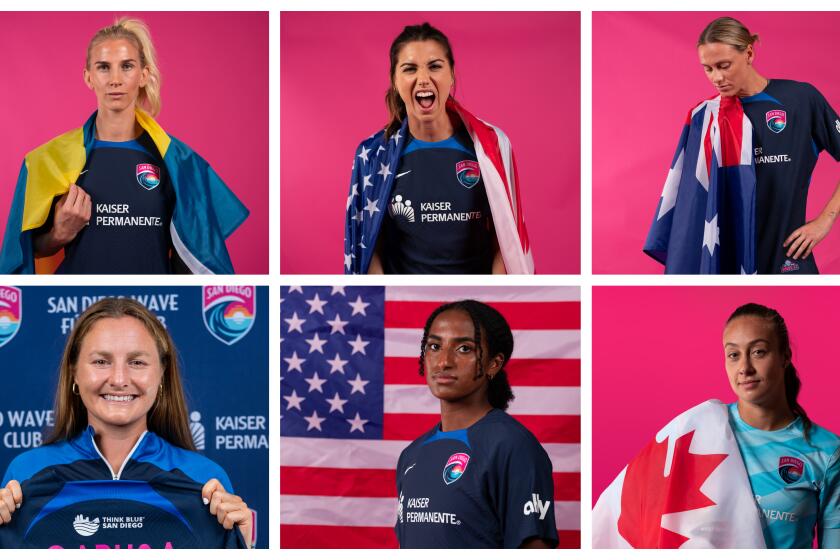 The Wave will honor six returning World Cup players on Sunday. 