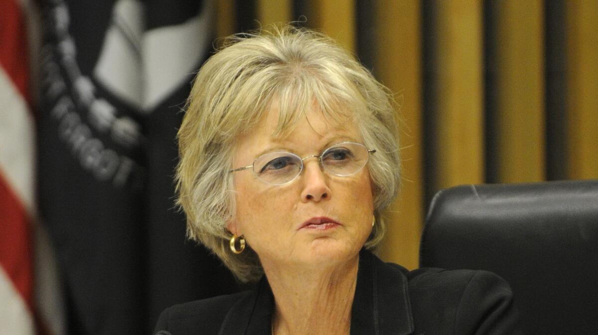 San Diego County Supervisor Dianne Jacob has worked in public service for a total of 45 years.