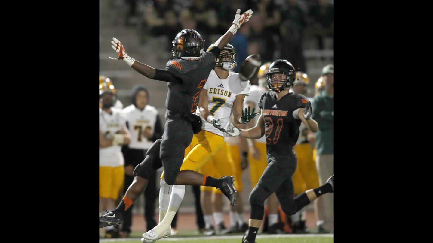 Photo Gallery: Edison High vs. Huntington Beach football