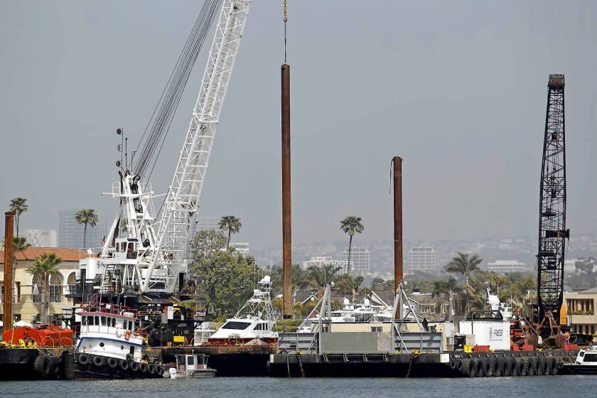 Newport Beach last partially dredged its harbor in 2012-13.