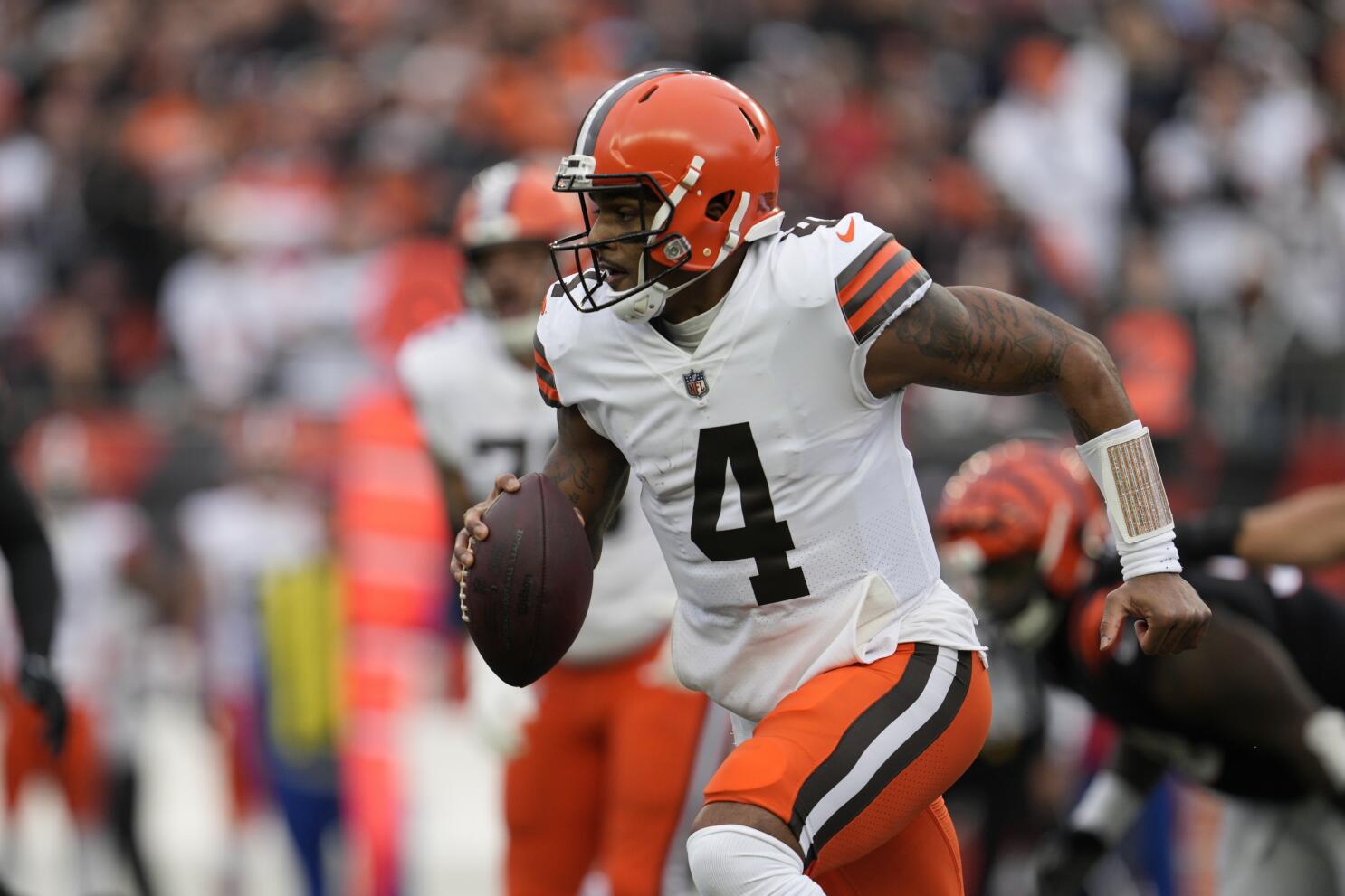 Deshaun Watson makes Browns' debut