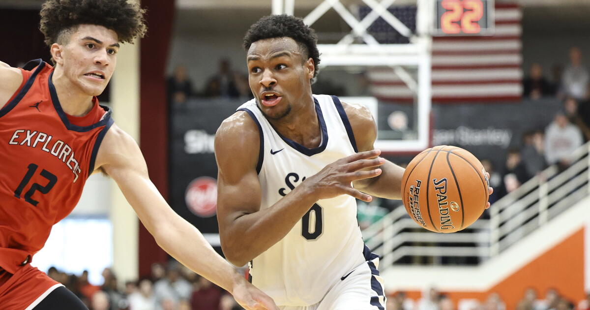 Bronny James' top three schools are Ohio State, USC and Oregon Los