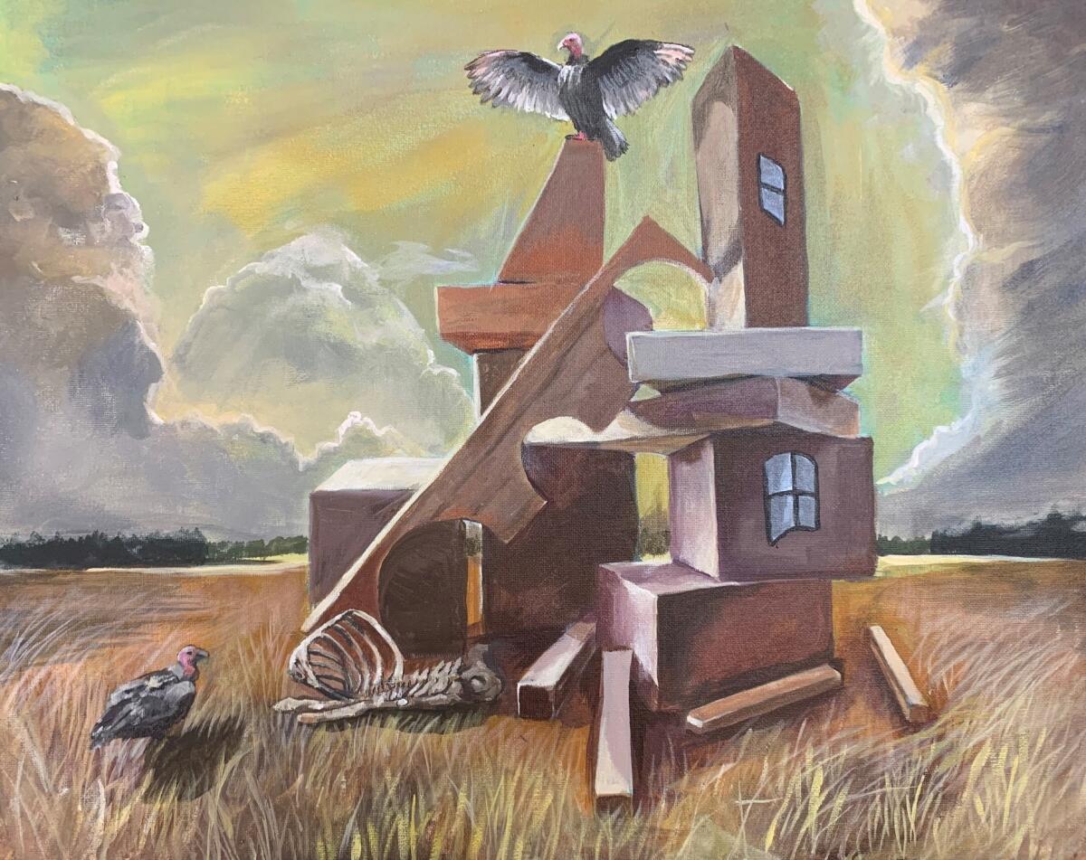 "The End of Childhood" by La Jolla Country Day School student Qinzhe Cai