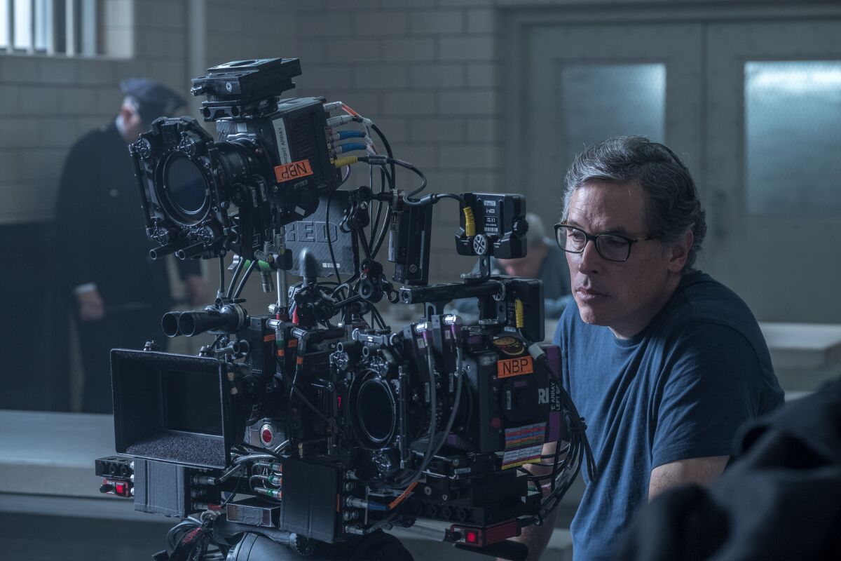 Cinematographer Rodrigo Prieto uses a three-camera rig to film "The Irishman."