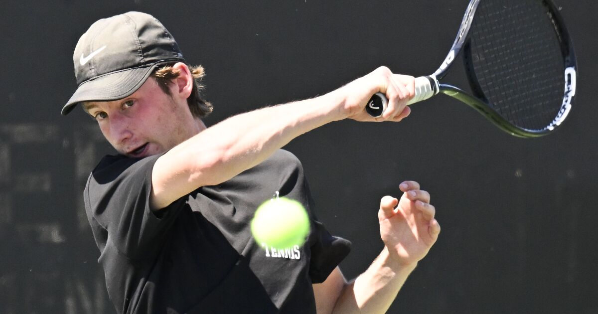 Canyon Crest boys tennis team edges past Bishop's for Open ... - The San Diego Union-Tribune
