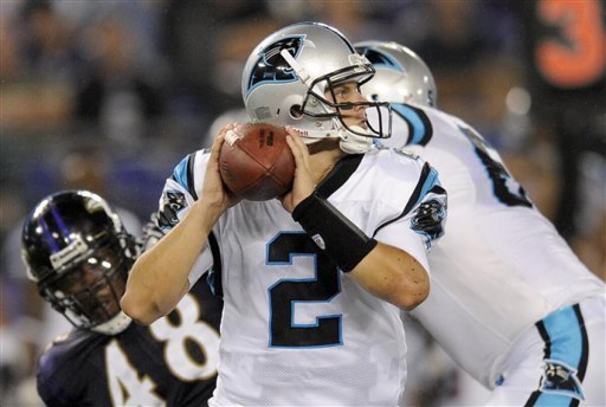 Baltimore Ravens, Carolina Panthers, Preseason, NFL